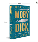 Moby Dick by Herman Melville (Deluxe Hardbound Edition) – Classic American Literature| Adventure Novel - Retail Maharaj