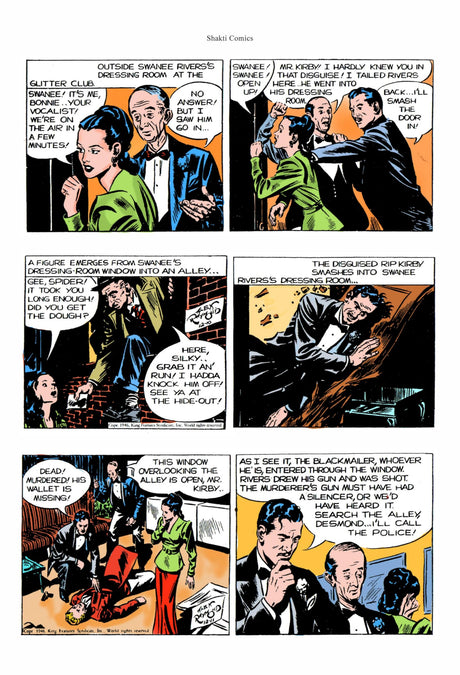 Fatal Forgeries: RIP Kirby - The First Modern Detective | Illustrated Comic Book - Retail Maharaj
