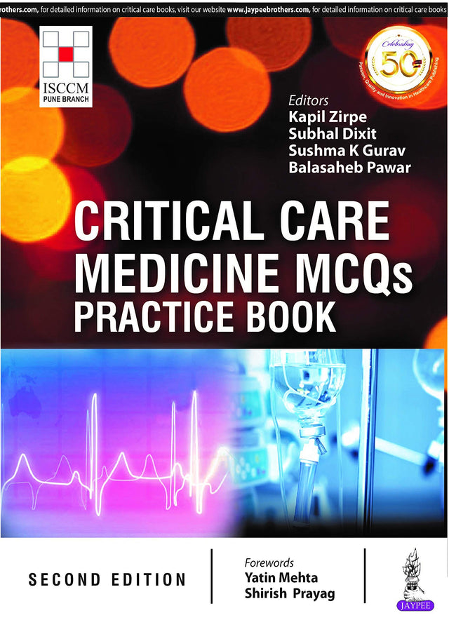 CRITICAL CARE MEDICINE MCQS- PRACTICE BOOK (ISCCM) - Retail Maharaj