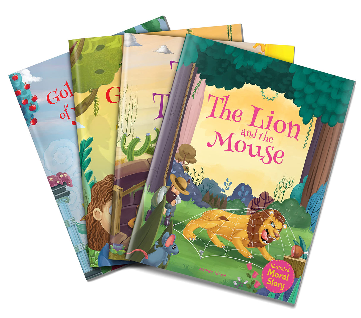 The Lion and the Mouse - Illustrated Moral Story for Children - Retail Maharaj