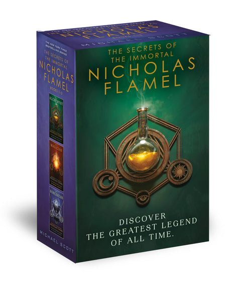 The Secrets of the Immortal Nicholas Flamel Boxed Set (3-Book): The First Codex - Retail Maharaj