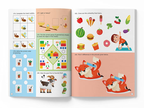 555 Super Fun Activity Book for Smart Kids | Puzzles, Mazes, Word Games & More | Ages 6–10 | 10+ Hours of Brain-Boosting Fun - Retail Maharaj