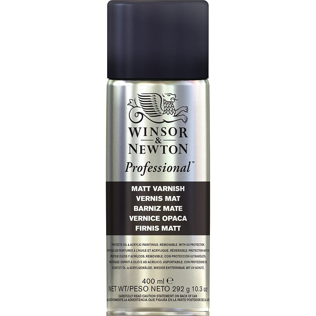 Winsor & Newton Artists Matt Varnish Spray - Retail Maharaj