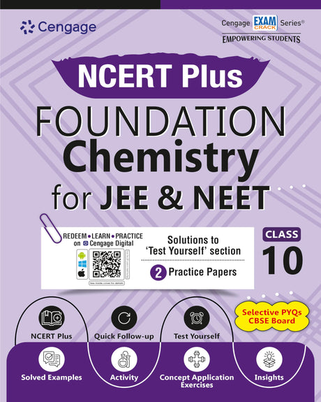 Cengage NCERT Plus Foundation Chemistry for JEE & NEET: Class 10 - Retail Maharaj