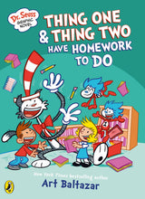Dr Seuss Graphic Novel: Thing One and Thing Two Have Homework to Do: A Cat in the Hat Story - Retail Maharaj