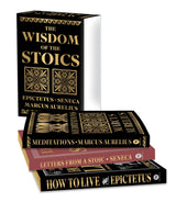 The Wisdom of the Stoics Boxed Set (Deluxe Hardbound Edition) - Retail Maharaj