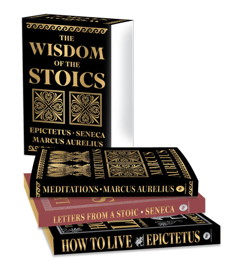 The Wisdom of the Stoics Boxed Set (Deluxe Hardbound Edition) - Retail Maharaj