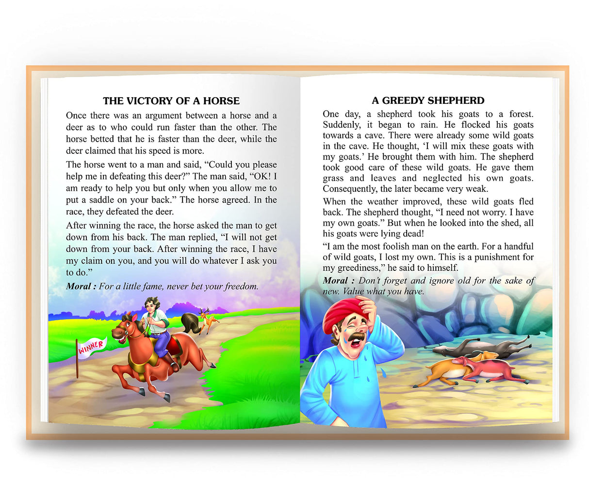 Aesop's Fables for Children - Bedtime Stories - 5 minute stories - Children's Classic - Retail Maharaj