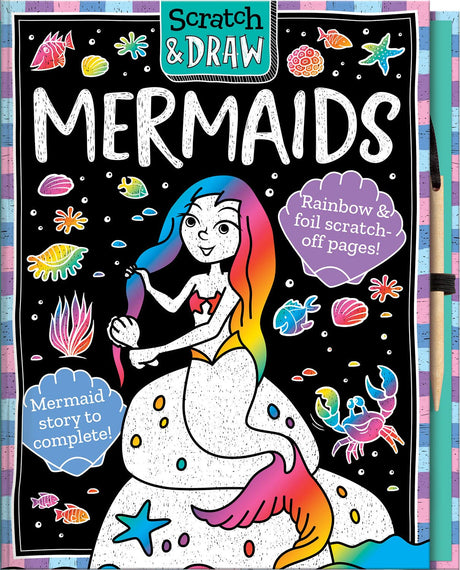 Scratch &'sketch Mermaids - Retail Maharaj