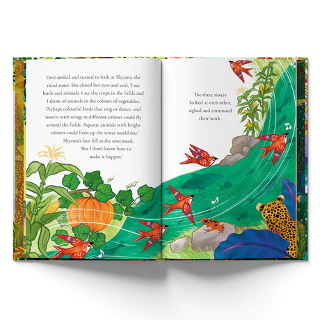 How the Earth Got Its Beauty: Puffin Chapter Book: Gorgeous new full colour, illustrated chapter book for young readers from ages 5 and up by Sudha Murty [Hardcover] Murty, Sudha - Retail Maharaj