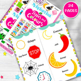 Hello Friend Books My Big Board Book of Shapes and Colours : Simple and Vibrant Illustrations to Increase the Knowledge of Your Little One - Retail Maharaj