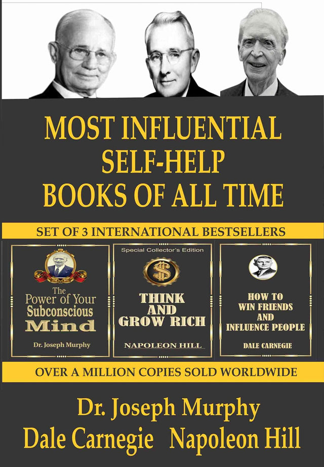 Most Influential Self-Help Books of All Time (Set of 3 Books) - Retail Maharaj