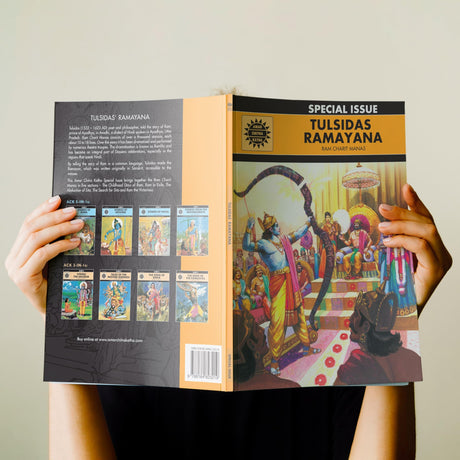 Tulsidas Ramayana | Story of Lord Rama’s Adventures | Indian Mythology in Illustrated Comic Form | Classic Epic for All Ages | Amar Chitra Katha - Retail Maharaj