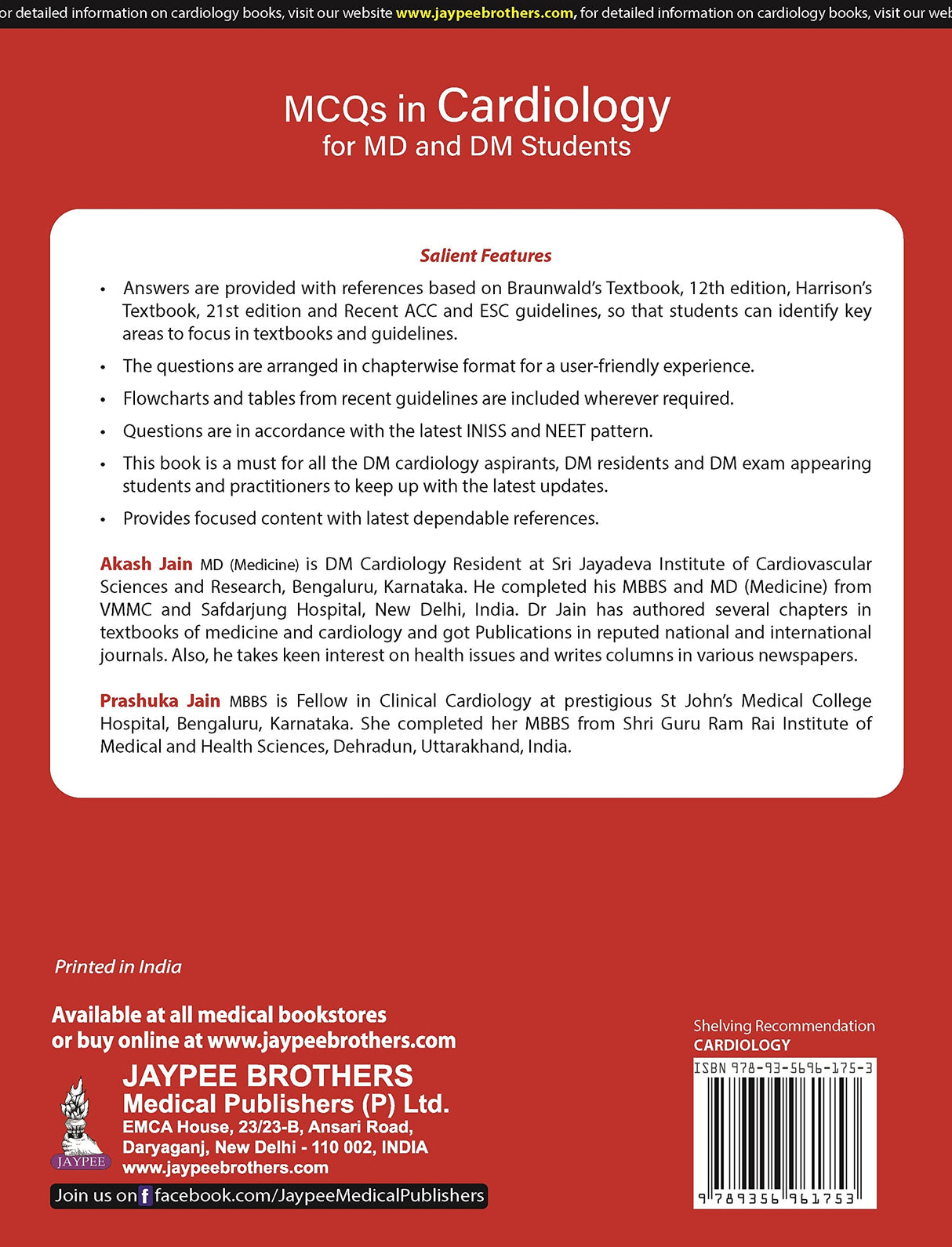 MCQS IN CARDIOLOGY FOR MD AND DM STUDENTS - Retail Maharaj