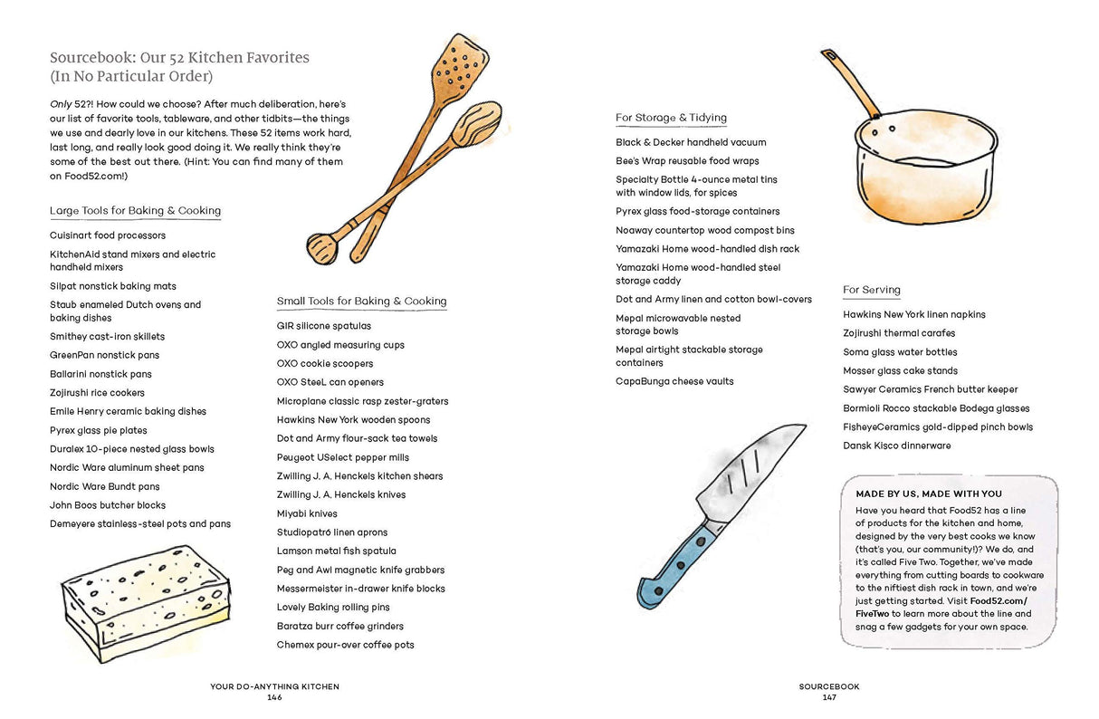 FOOD52 Your Do-Anything Kitchen: The Trusty Guide to a Smarter, Tidier, Happier Space (Food52 Works) - Retail Maharaj