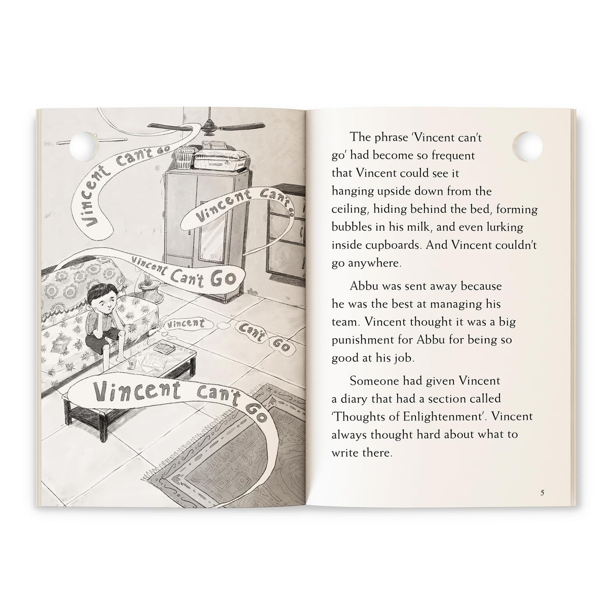 Vincent Can't Go (hOle book): A Fun Story About Friendship | Ages 7+ - Retail Maharaj
