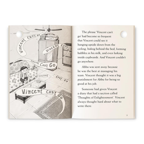 Vincent Can't Go (hOle book): A Fun Story About Friendship | Ages 7+ - Retail Maharaj