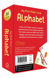 My First Flash Cards Alphabet : 30 Early Learning Flash Cards For Kids - Retail Maharaj