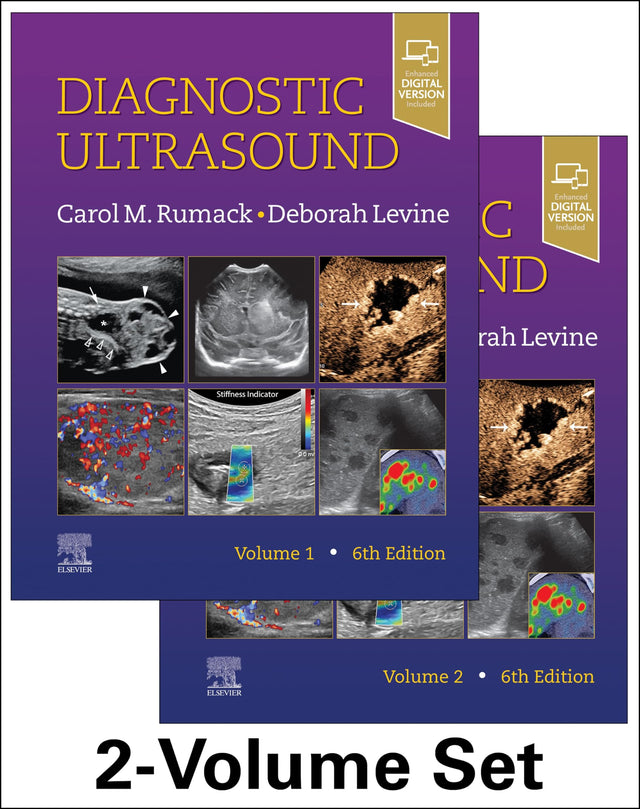 DIAGNOSTIC ULTRASOUND WITH ACCESS CODE 2 VOL SET 6ED (HB 2024) - Retail Maharaj