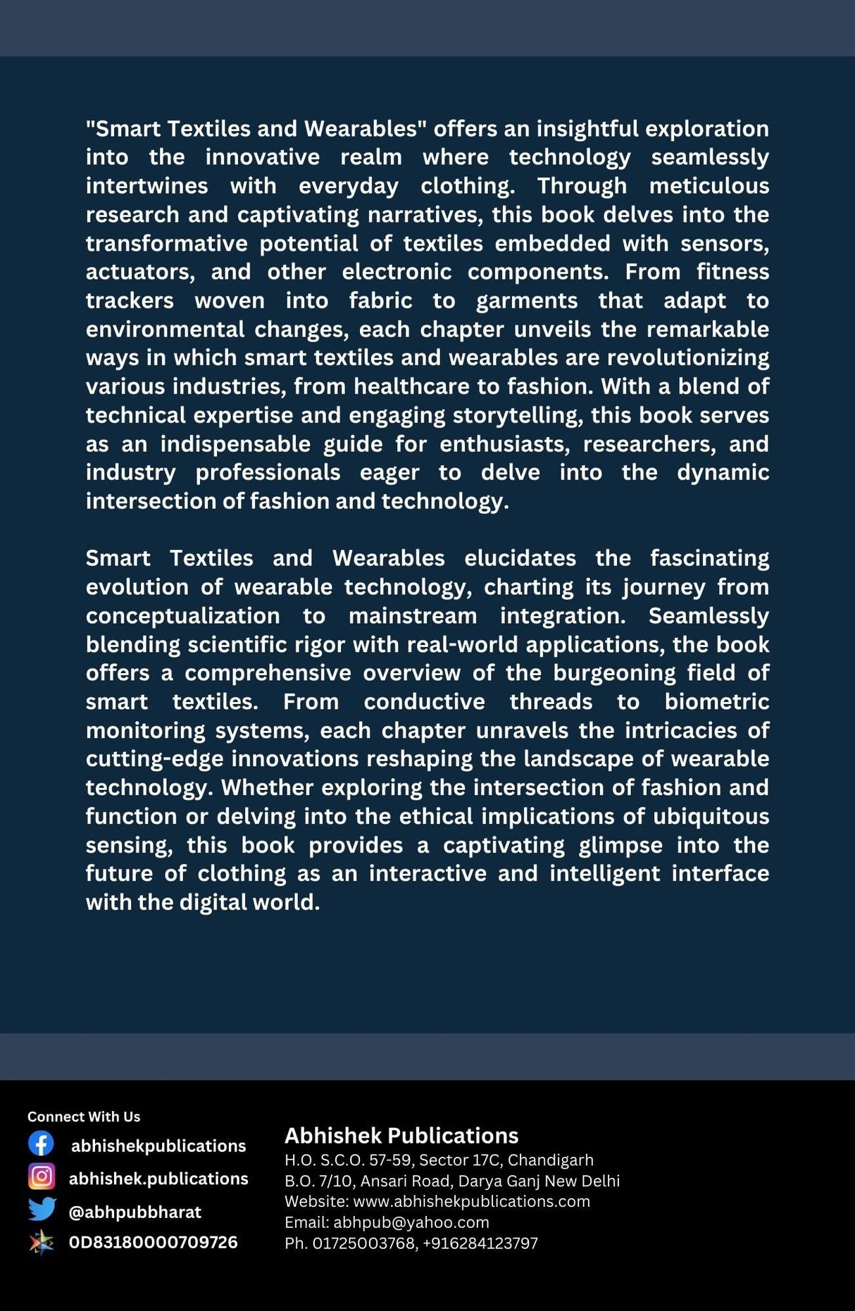 Smart Textiles And Wearables - Retail Maharaj