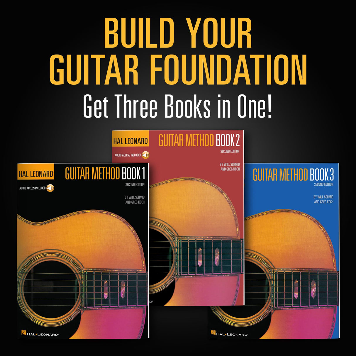 Hal Leonard Guitar Method, - Complete Edition: Books 1, 2 and 3 Bound Together in One Easy-To-Use Volume! - Retail Maharaj