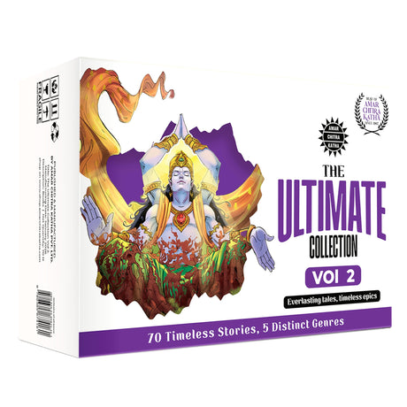 The Ultimate Collection I I | Illustrated Wisdom from Indian Epics | Krishna, Arjuna & Timeless Teachings | Amar Chitra Katha - Retail Maharaj