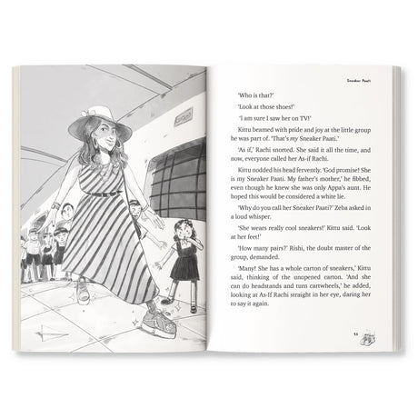 Sneaker Paati | Fun Story of a Young Boy and His Awesome Grandmother | Themes of Friendship, Courage, Bullying, Kindness | Quirky Illustrations | Ages 8 + - Retail Maharaj