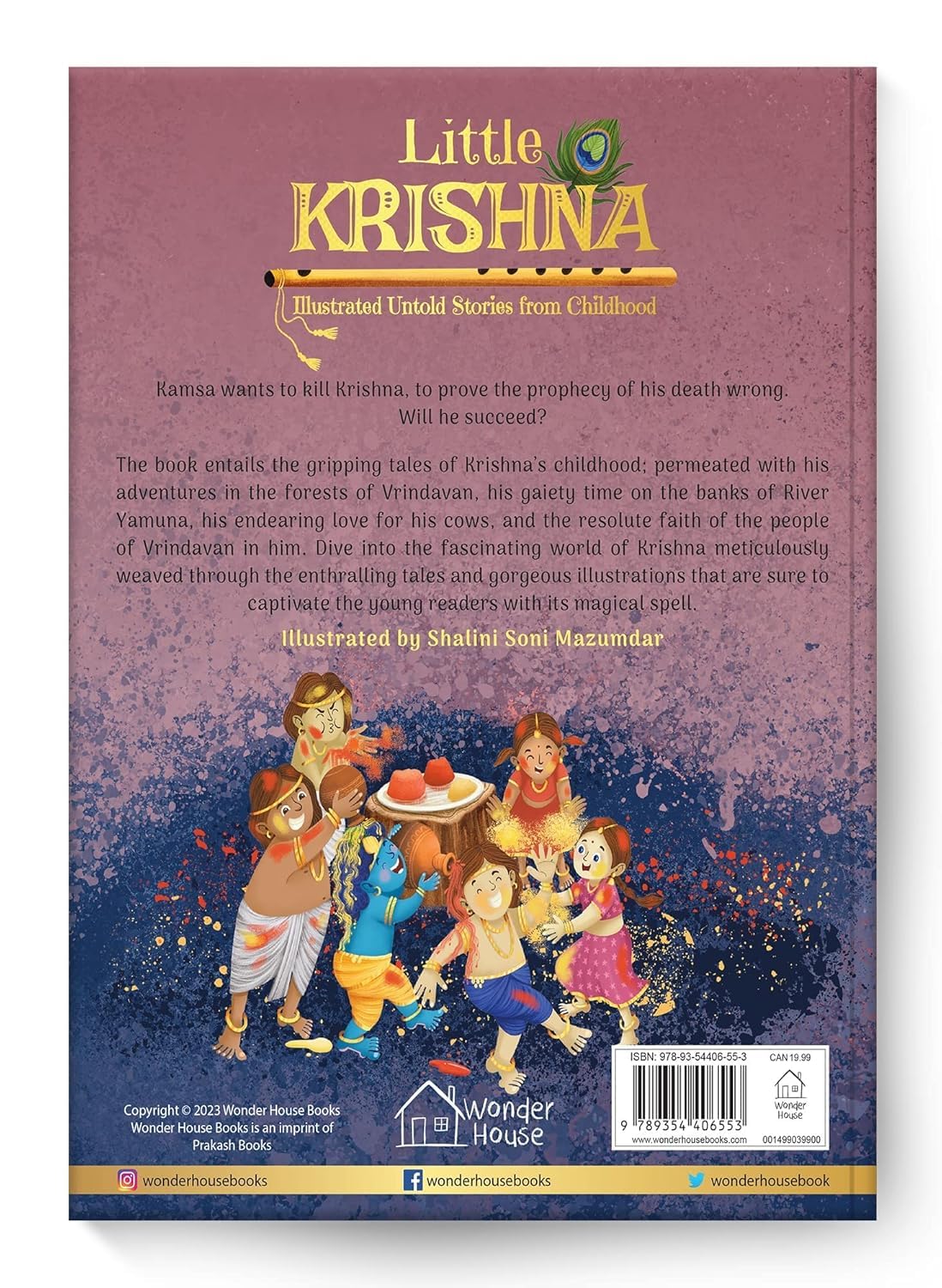 Little Krishna - Illustrated Untold Stories from Childhood - Retail Maharaj