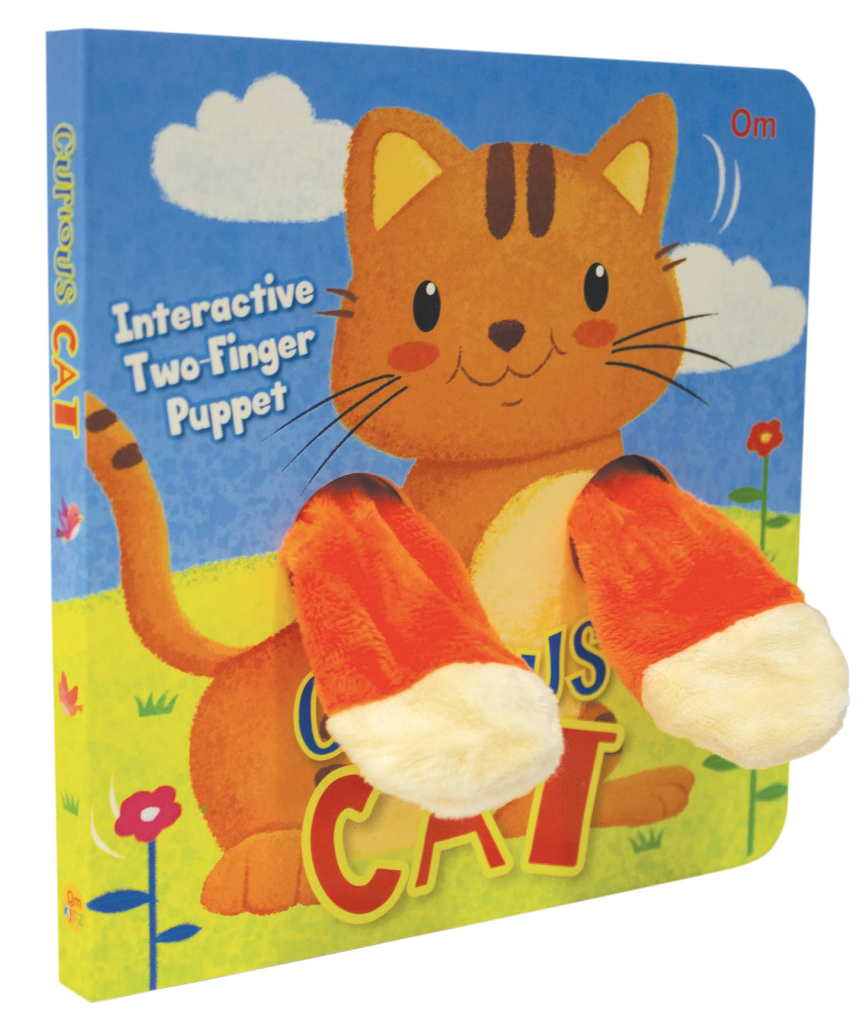 Curious Cat Finger Puppet Book for Children: Animal Finger Puppet Board Book for Babies | Fun Interactive Cat Toy Book | Touch and Play Story | Animal-Themed Picture Book for Kids - Retail Maharaj