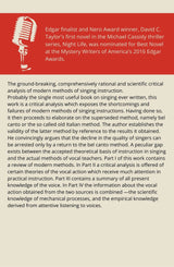 The Psychology of Singing: A Rational Method of Voice Culture Based on a Scientific Analysis of All Systems, Ancient and Modern - Retail Maharaj