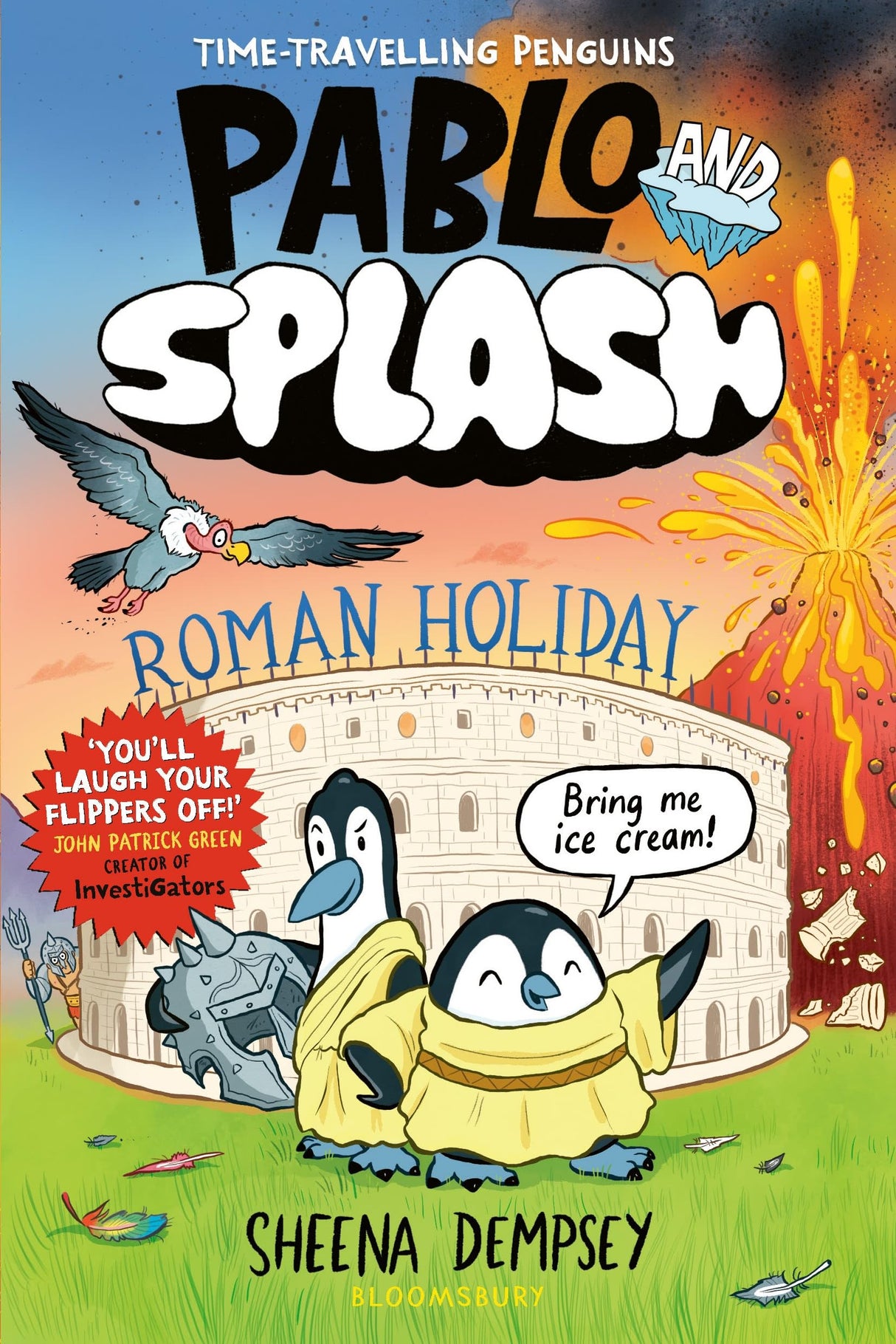 Pablo and Splash: Roman Holiday: The hilarious kids' graphic novel series about time-travelling penguins - Retail Maharaj