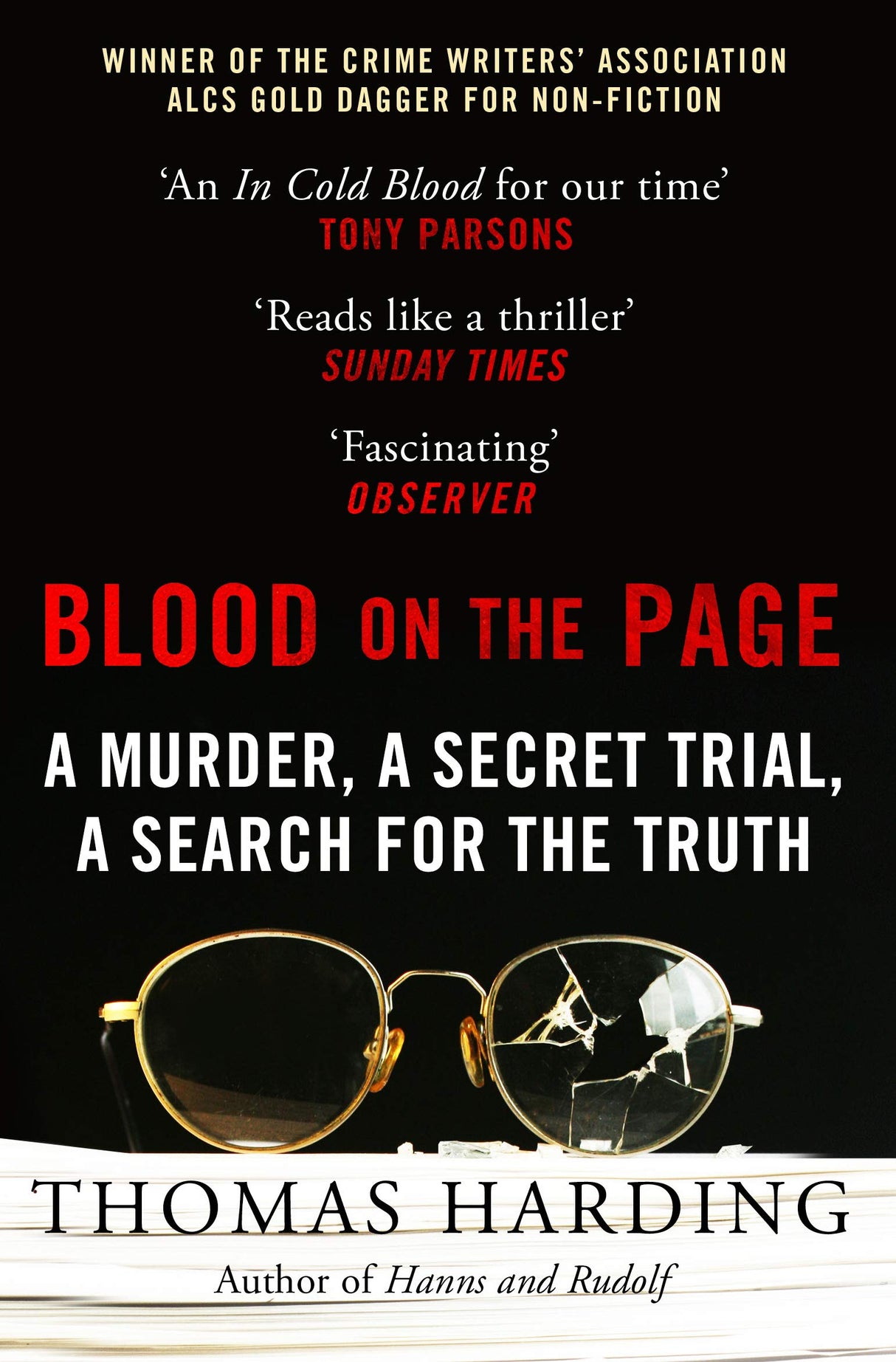 Blood on the Page: WINNER of the 2018 Gold Dagger Award for Non-Fiction - Retail Maharaj