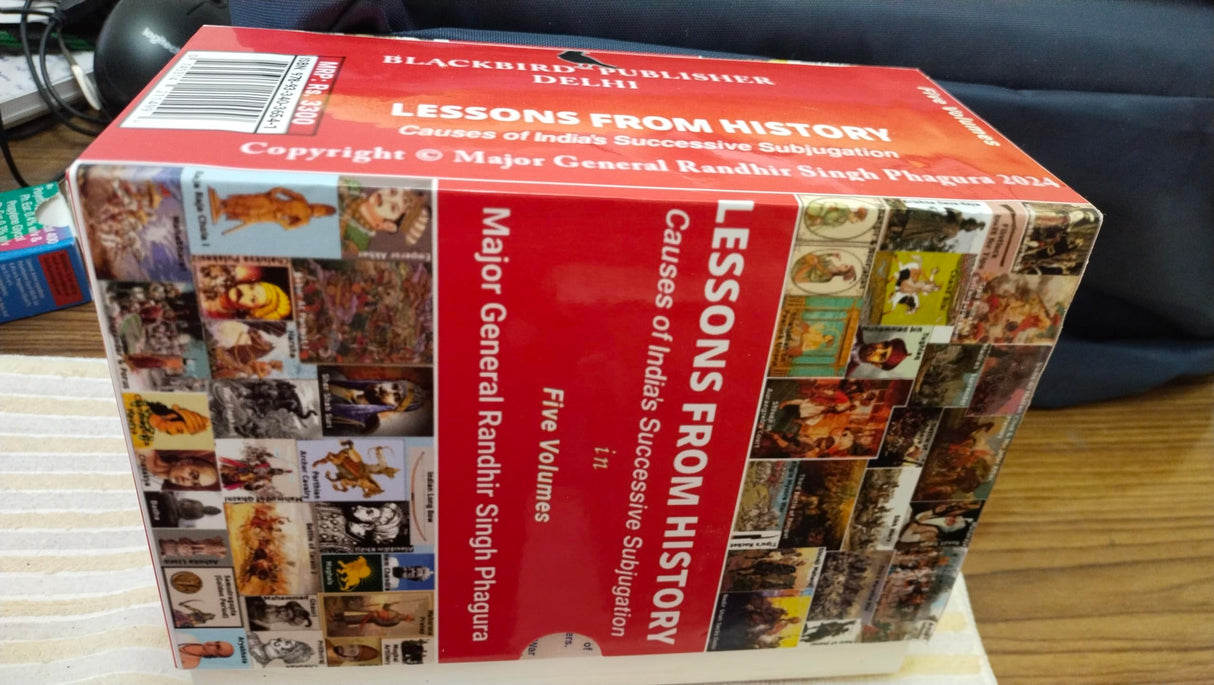 Lessons from History - Causes of India's Successive Subjugation Five Volume Set. - Retail Maharaj
