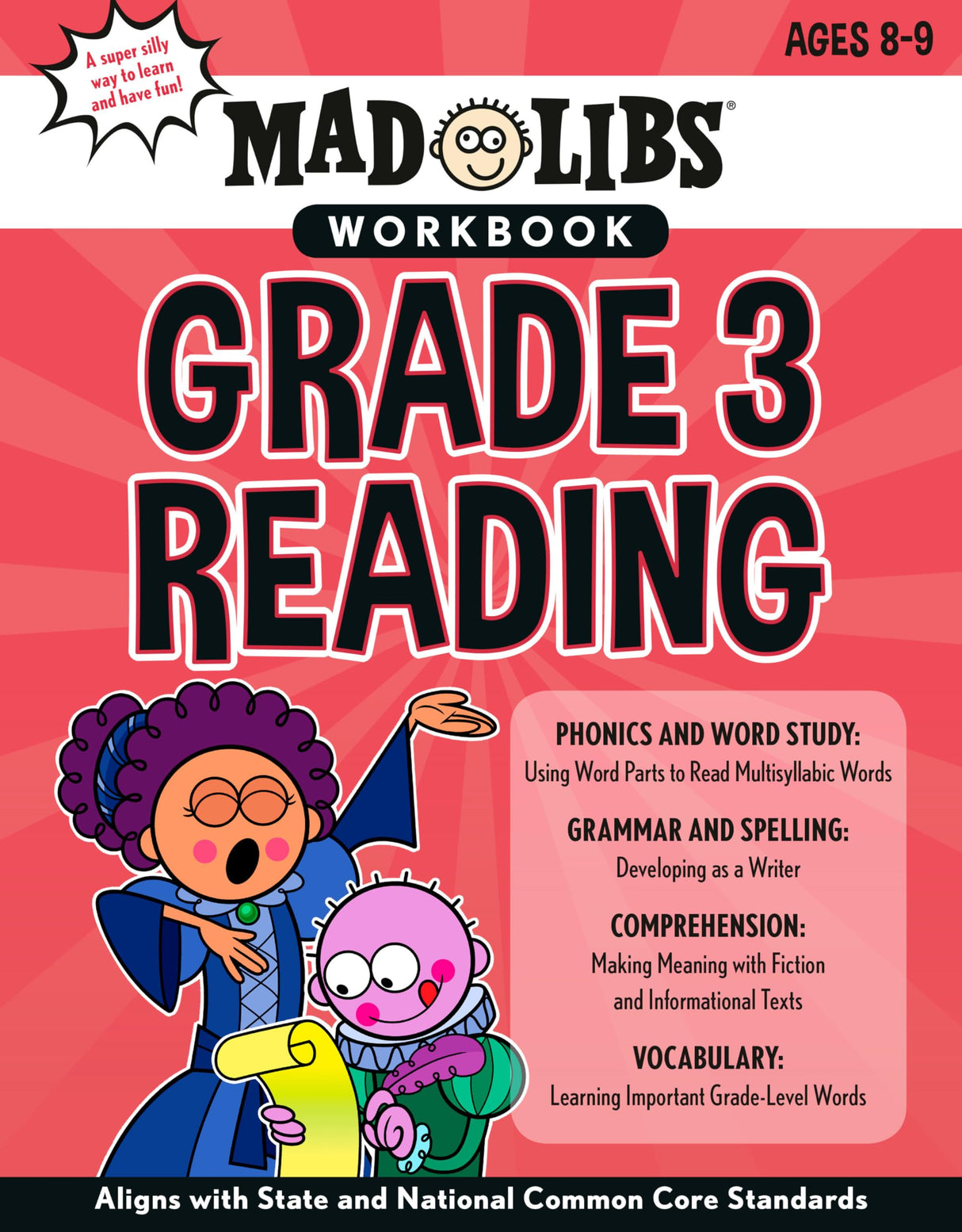 Mad Libs Workbook: Grade 3 Reading: Aligns with State and National Common Core Standards - Retail Maharaj