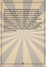 Betty Zane - Retail Maharaj