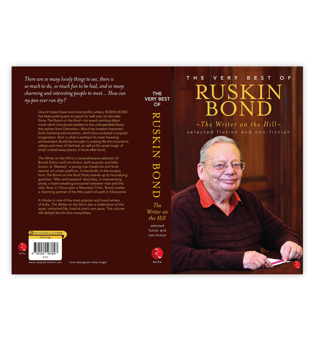 The Writer On The Hill: The Very Best Of Ruskin Bond - Retail Maharaj