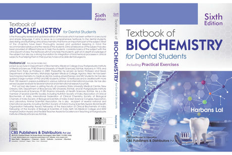 Textbook of Biochemistry for Dental Students including Practical Exercises 6/e - Retail Maharaj