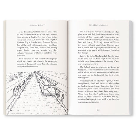 Submerged Worlds and Other Amazing Stories of India’s Mighty Rivers | Ganga, Yamuna, Narmada, Brahmaputra and more | Melting Glaciers, Urban Flooding, ... Destruction, Revival and more | Ages 13 + - Retail Maharaj