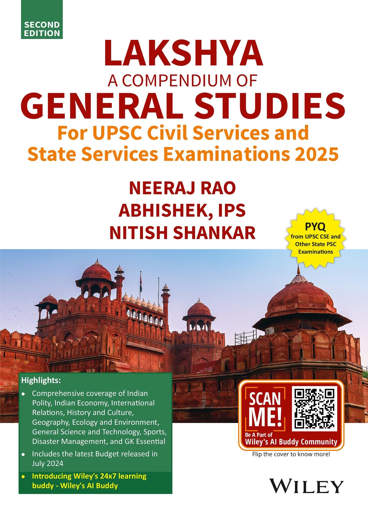 Lakshya: A Compendium of General Studies for UPSC Civil Services and State Services Examinations 2025, 2ed - Retail Maharaj