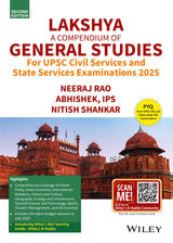 Lakshya: A Compendium of General Studies for UPSC Civil Services and State Services Examinations 2025, 2ed - Retail Maharaj