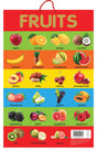 Fruits - Early Learning Educational Posters For Children: Perfect For Kindergarten, Nursery and Homeschooling (19 Inches X 29 Inches) - Retail Maharaj