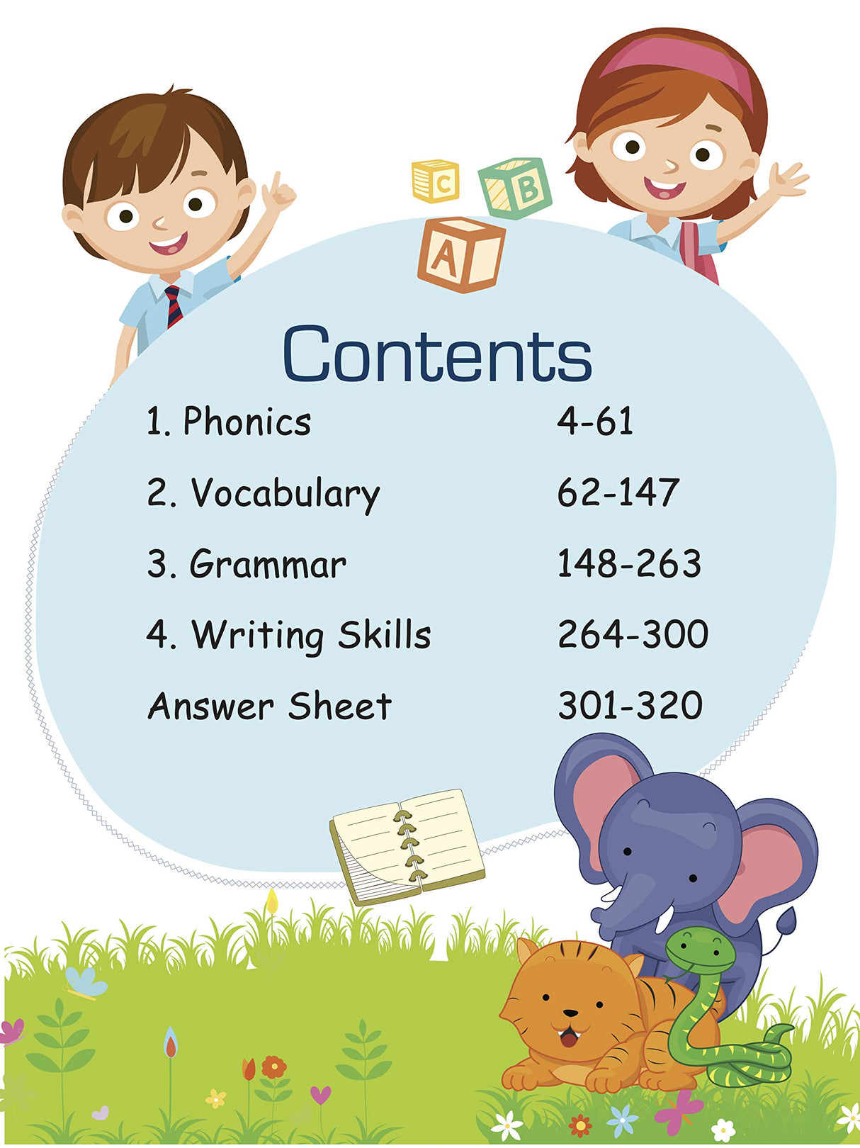 Activity Book: My Activity Book of English- Spelling, Reading, Writing, Grammer - Retail Maharaj