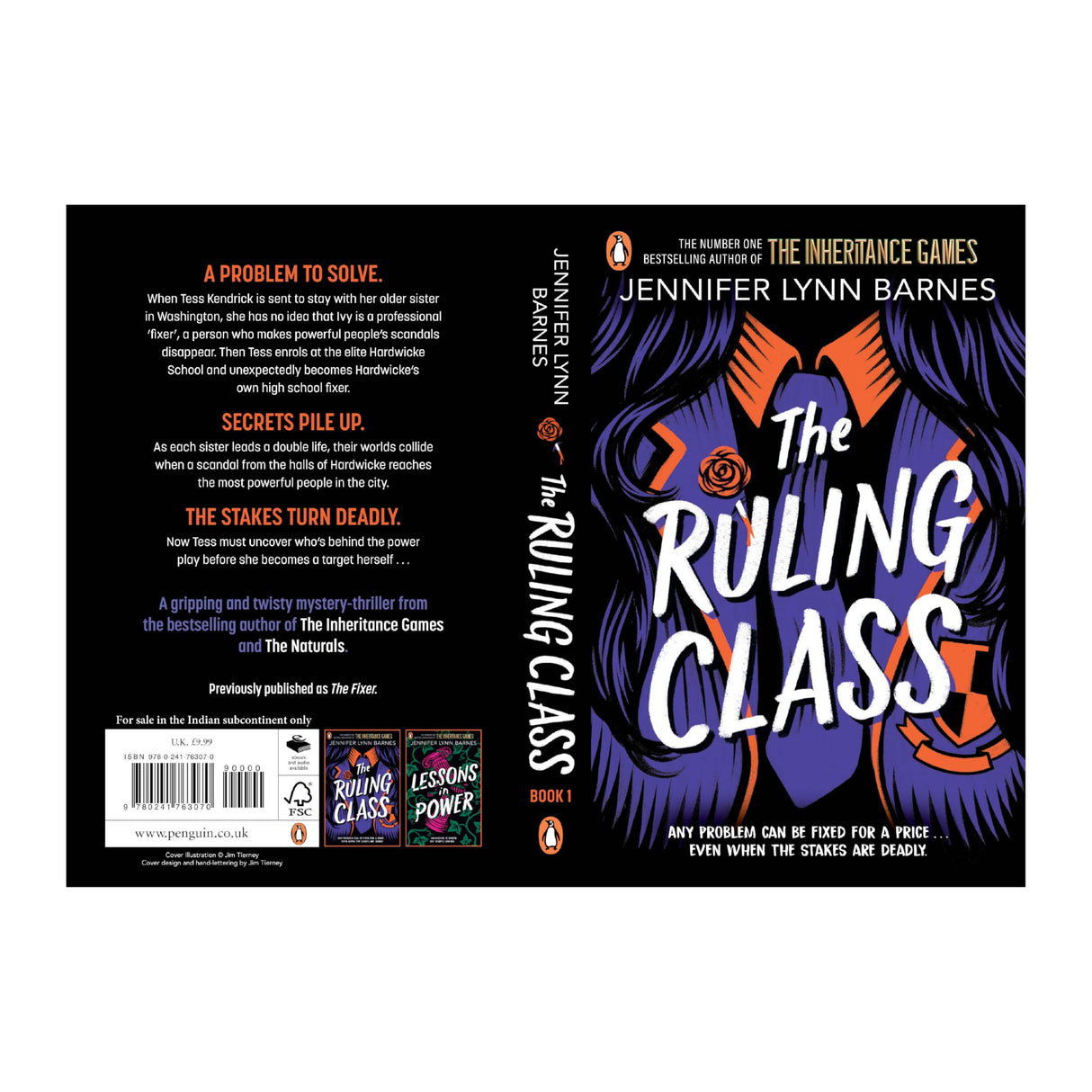 The Ruling Class: The unputdownable mystery thriller from the author of The Inheritance Games (The Fixer, 1) - Retail Maharaj