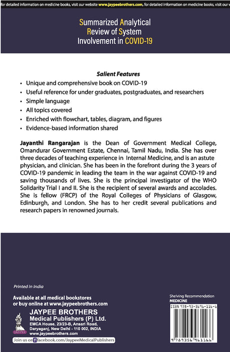 SUMMARIZED ANALYTICAL REVIEW OF SYSTEM INVOLVEMENT IN COVID-19 - Retail Maharaj