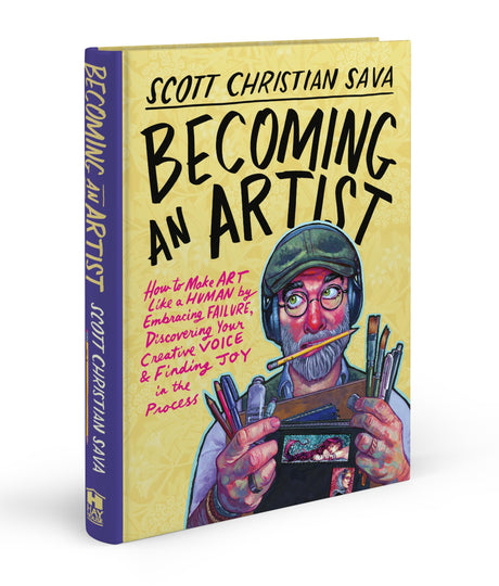 Becoming an Artist: How to Make Art Like a Human by Embracing Failure, Discovering Your Creative Voice and Finding Joy in the Process - Retail Maharaj
