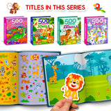 My First 500 Jungle Sticker Activity Book for Kids, Children and Toddlers – Fun Activity with Coloring – Ages 3+ Years - Retail Maharaj