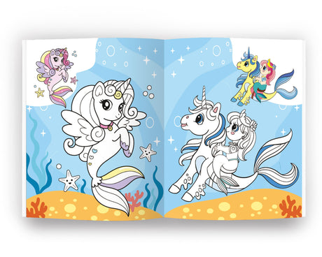 Awesome Unicorn Coloring Book – Fun & Easy Unicorn Art for Toddlers & Kids - Retail Maharaj
