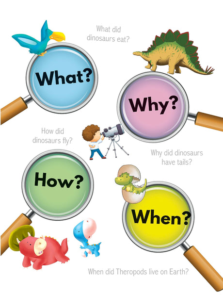 Encyclopedia: My Encyclopedia of Dinosaurs - What? Why? How? When? - Encyclopedia books for Children - Retail Maharaj