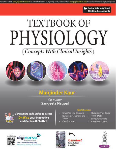 TEXTBOOK OF PHYSIOLOGY CONCEPTS WITH CLINICAL INSIGHTS - Retail Maharaj