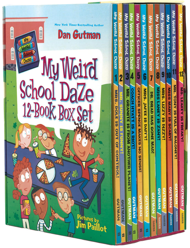 My Weird School Daze 12-Book Box Set: Books 1-12 - Retail Maharaj
